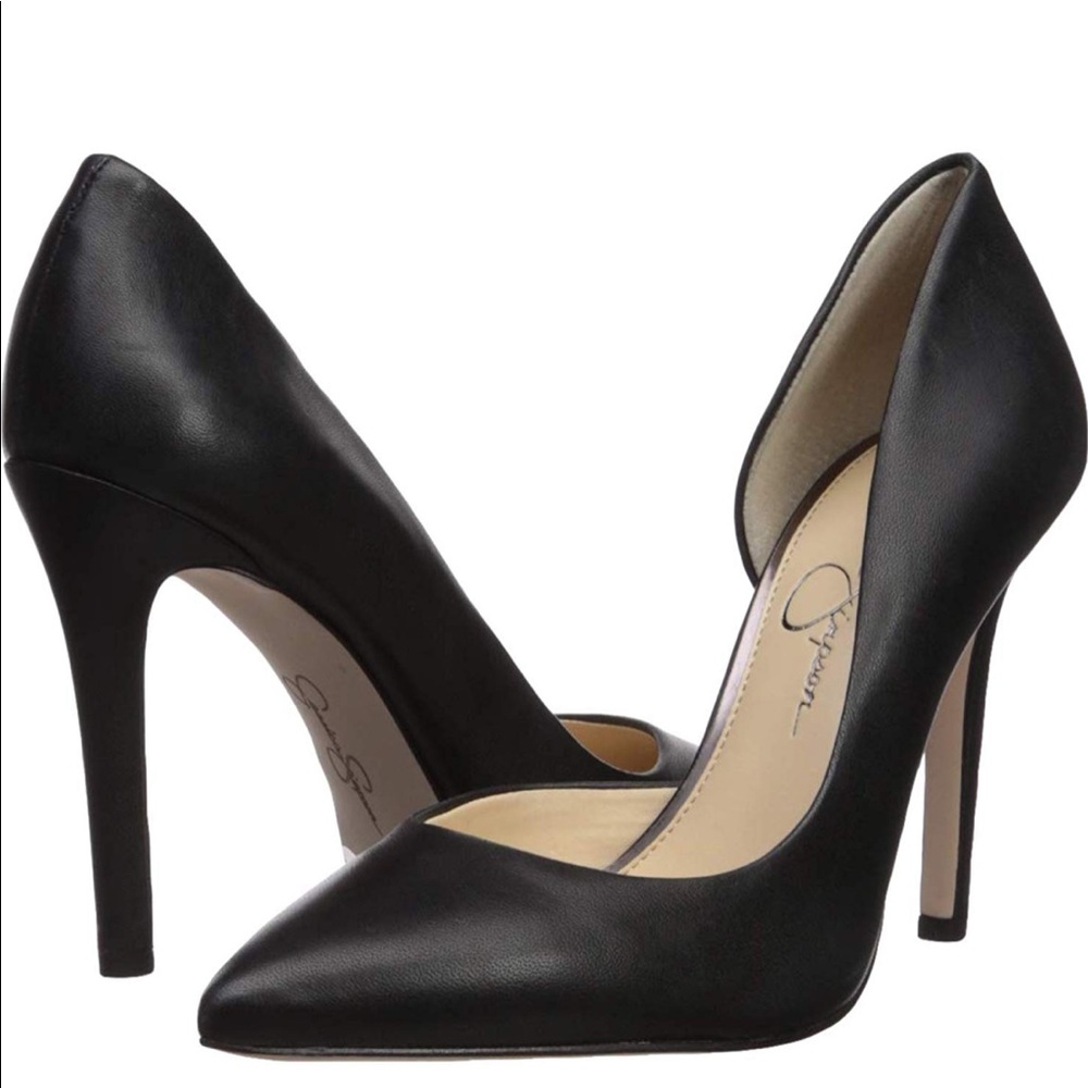 J. Simp Black Pumps-broken in